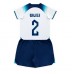 England Kyle Walker #2 Hjemmedraktsett Barn VM 2022 Korte ermer (+ Korte bukser)